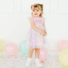 First Birthday Girl Fairy Dust Short Sleeve Tutu Dress : 12 - 18M Sweet WinkTAYLOR + MAX
