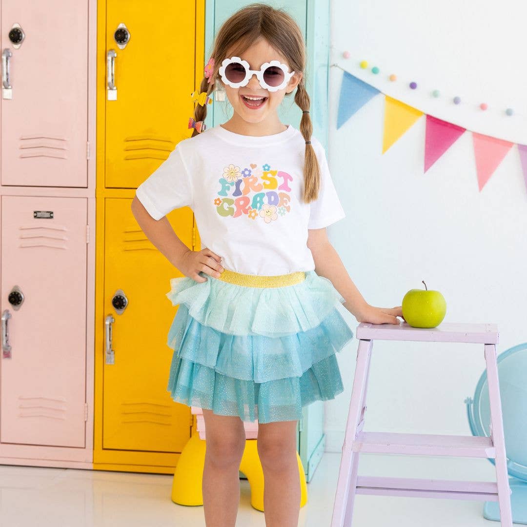 First Grade Retro Short Sleeve T - Shirt - Back To School - TAYLOR + MAXTAYLOR + MAX