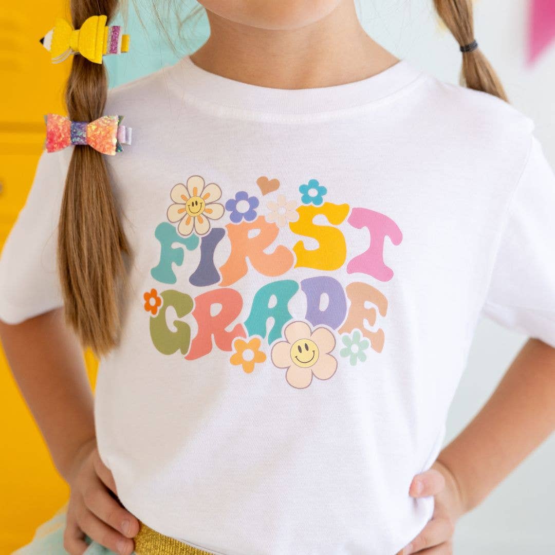 First Grade Retro Short Sleeve T - Shirt - Back To School - TAYLOR + MAXTAYLOR + MAX