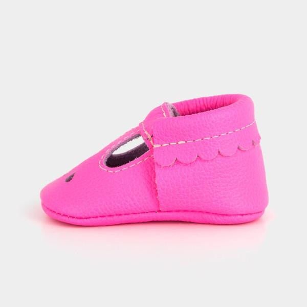 Freshly Picked Neon Pink Mary Janes - TAYLOR + MAXFreshly Picked