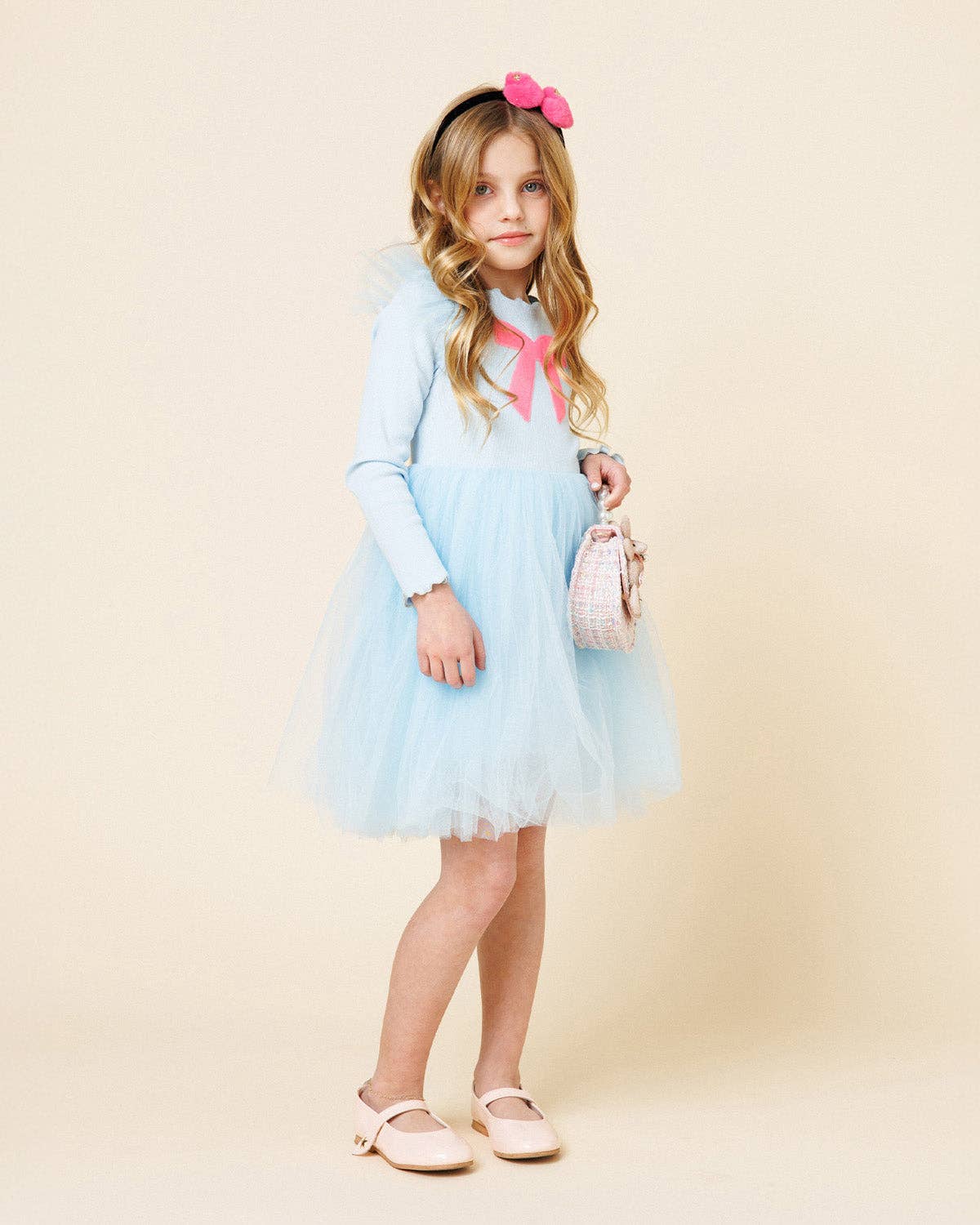 Frill Bow Tutu Dress DressPetite HaileyTAYLOR + MAX
