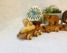 Handmade Wooden Zoo Train Set Baldwin Toy Co.TAYLOR + MAX