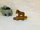 Handmade Wooden Zoo Train Set Baldwin Toy Co.TAYLOR + MAX