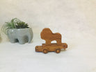 Handmade Wooden Zoo Train Set Baldwin Toy Co.TAYLOR + MAX