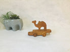 Handmade Wooden Zoo Train Set Baldwin Toy Co.TAYLOR + MAX