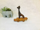Handmade Wooden Zoo Train Set Baldwin Toy Co.TAYLOR + MAX
