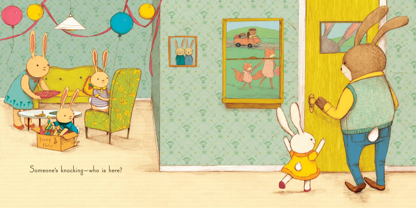Happy Birthday, Bunny! by Liz Garton Scanlon: Hardcover; 32 pages / English Simon & SchusterTAYLOR + MAX