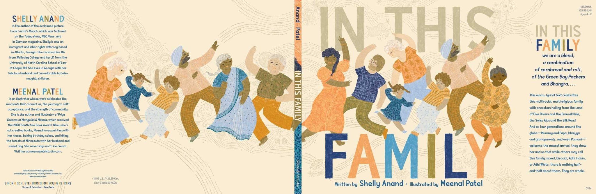 In This Family by Shelly Anand: Hardcover; 40 pages / English Simon & SchusterTAYLOR + MAX