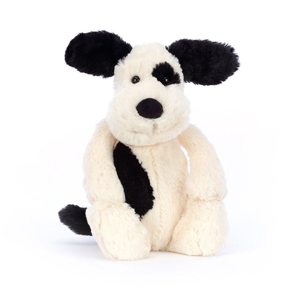 Jellycat Bashful Black & Cream Puppy - Restocking SOON! PlushJellycatTAYLOR + MAX