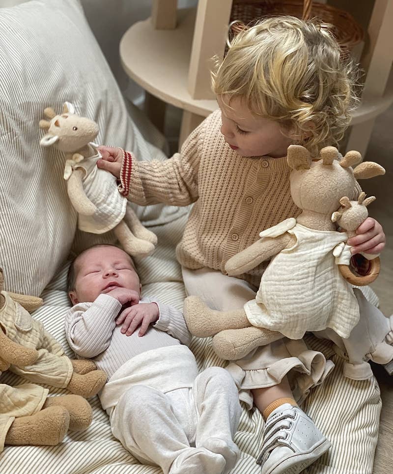 Leonie Giraffe Wood Rattle Baby RattleEgmontTAYLOR + MAX