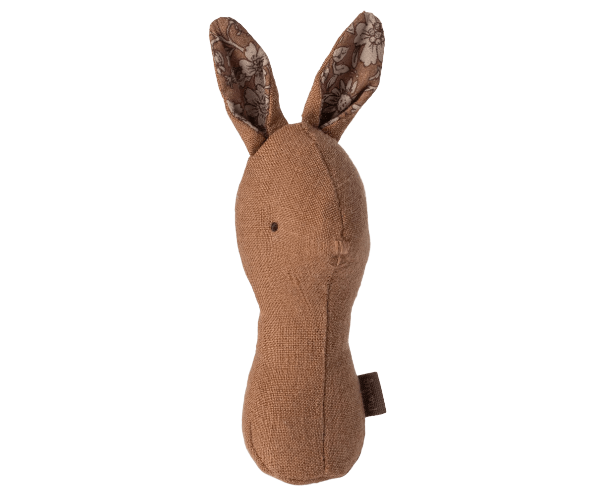 Lullaby Friends Bunny Rattle | Chocolate Baby RattleMailegTAYLOR + MAX