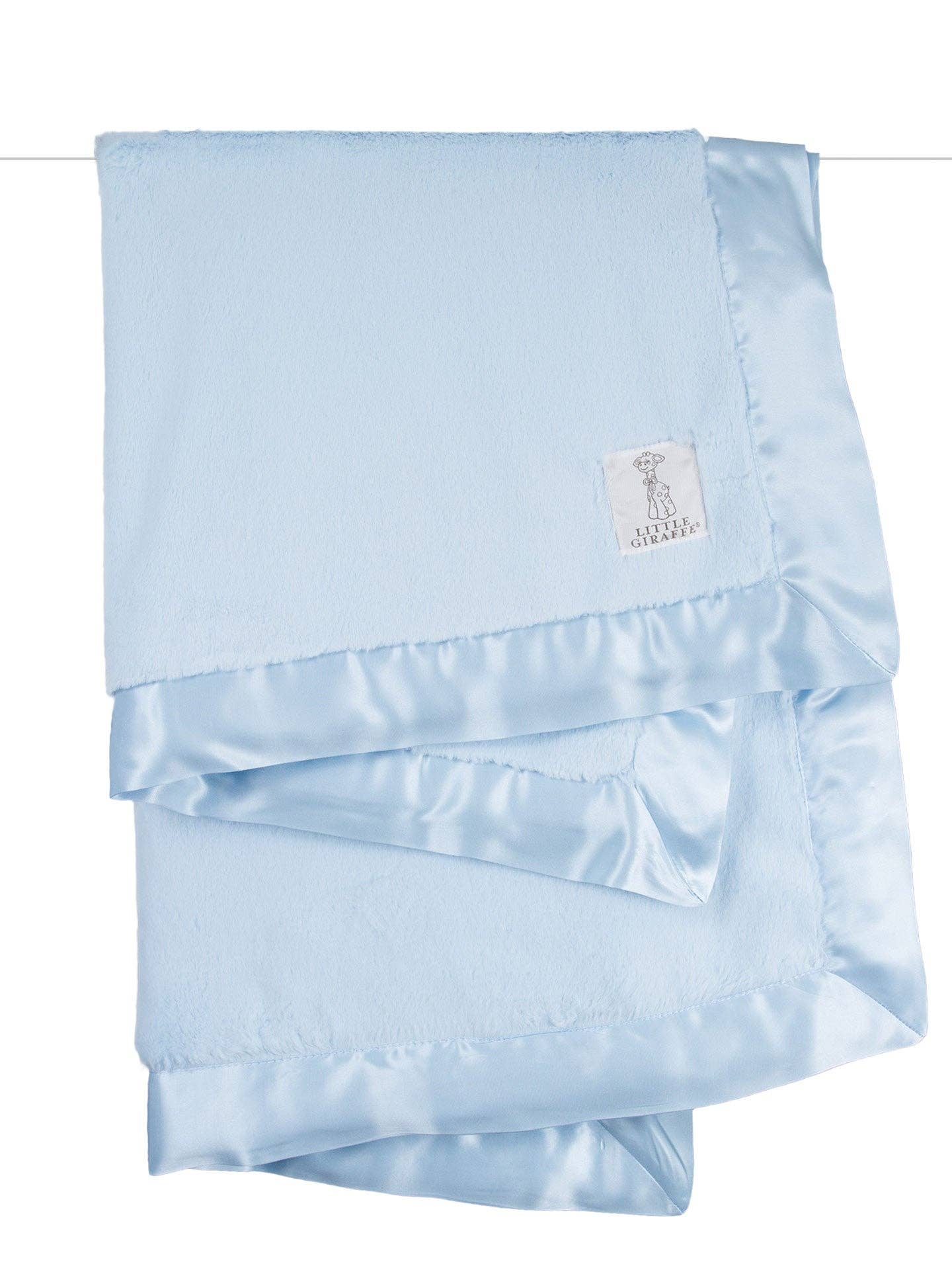 Luxe™ Baby Blanket: Blue / Unboxed - TAYLOR + MAXLittle Giraffe