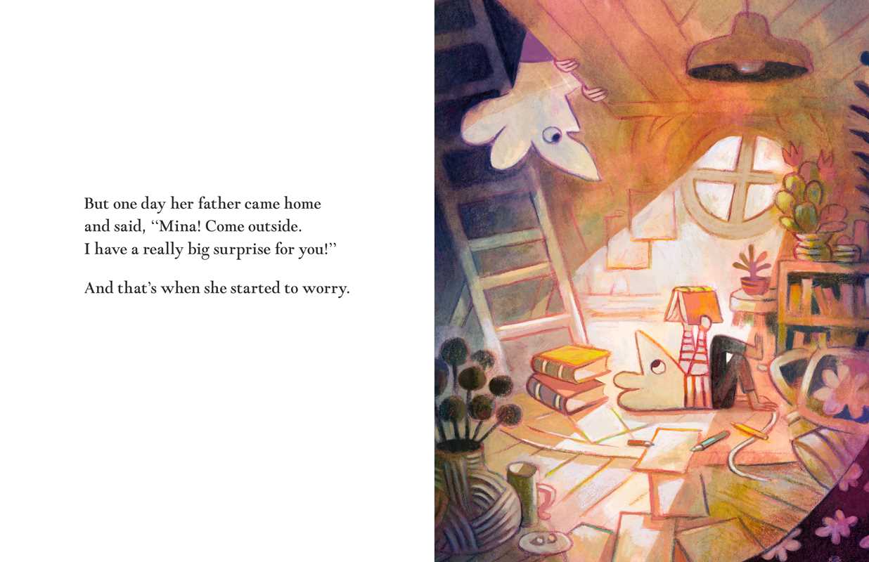 Mina by Matthew Forsythe: Hardcover; 68 pages / English Simon & SchusterTAYLOR + MAX