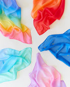 Mini Enchanted Playsilks - 100% Silk Natural, Waldorf Toys: Rainbow - TAYLOR + MAXSarah’s Silks