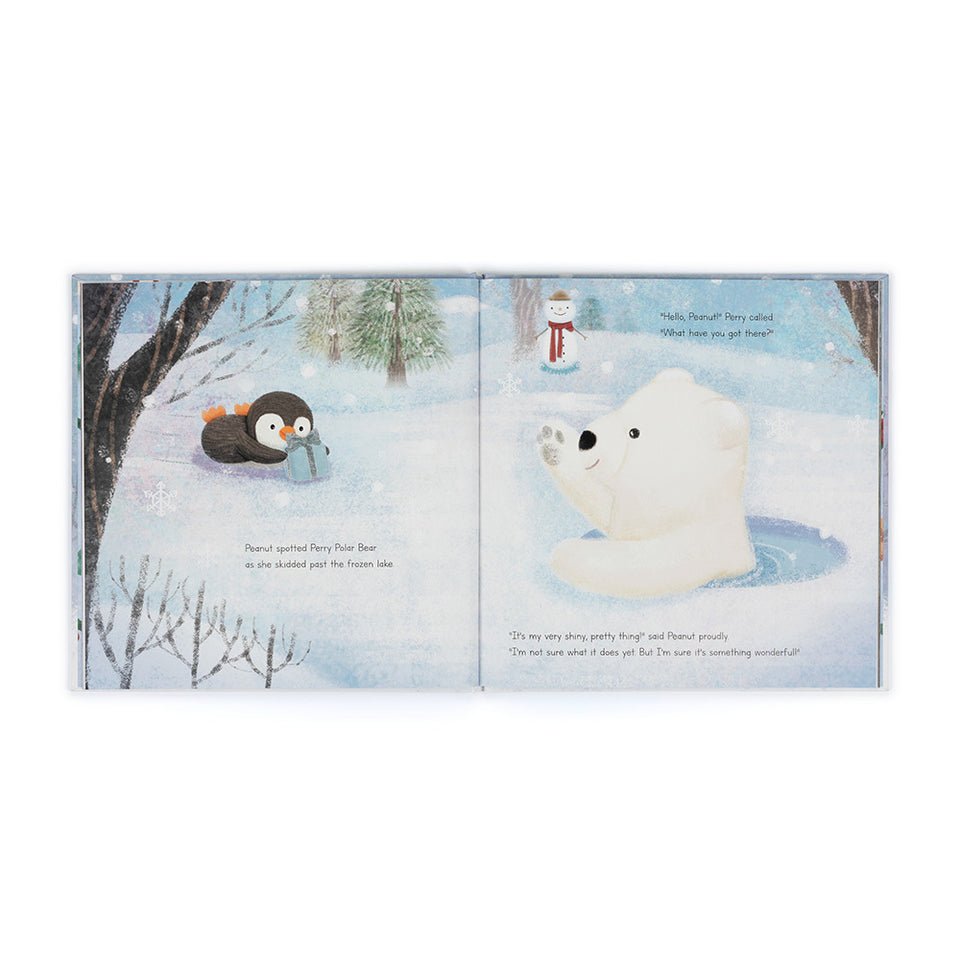 Peanut Penguin's Perfect Present Book Children's BookJellycatTAYLOR + MAX