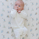 PETER RABBIT™ COTTON MUSLIN CRIB SHEETS: Girl SaranoniTAYLOR + MAX