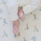 PETER RABBIT™ COTTON MUSLIN CRIB SHEETS: Girl SaranoniTAYLOR + MAX