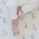 PETER RABBIT™ COTTON MUSLIN CRIB SHEETS: Girl SaranoniTAYLOR + MAX
