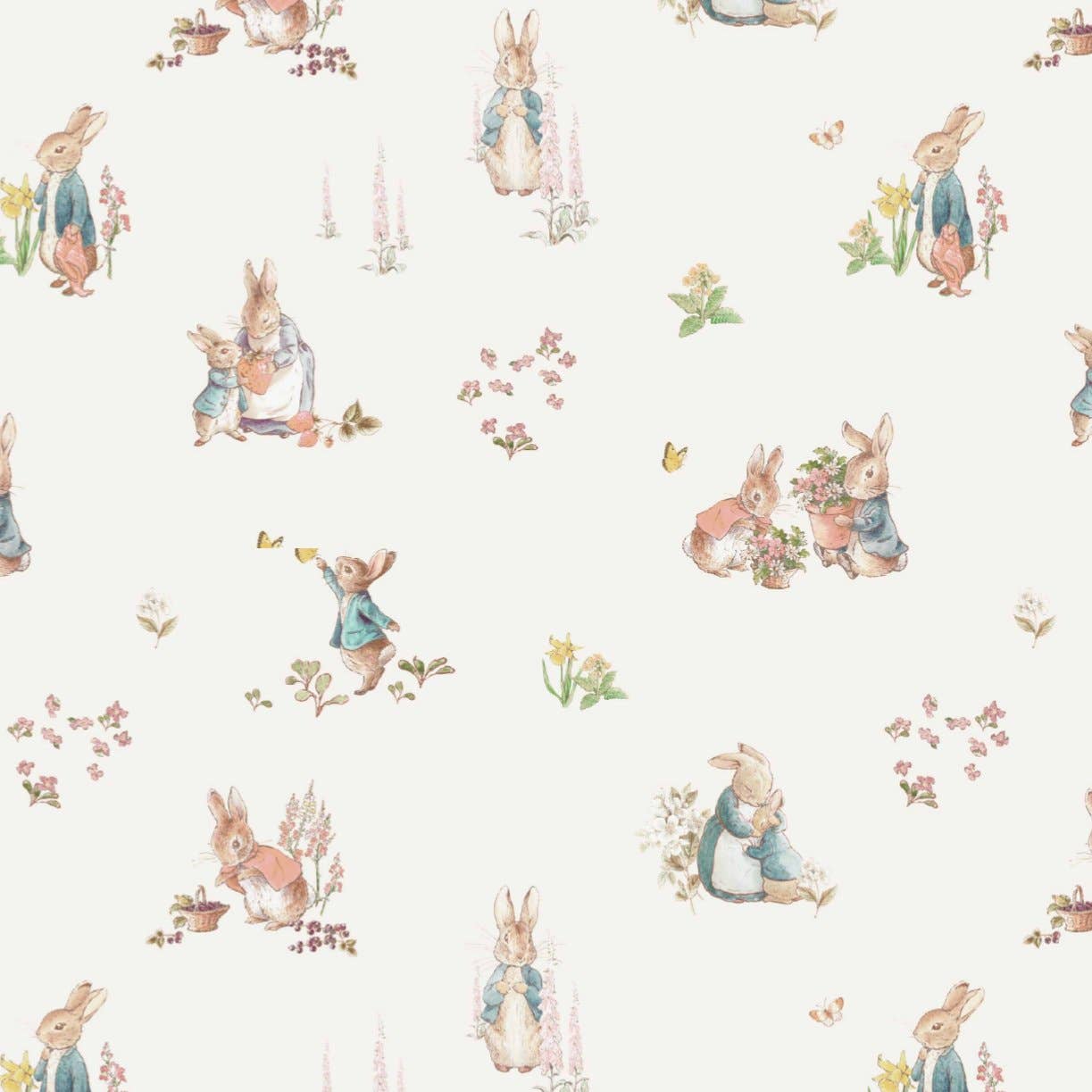 PETER RABBIT™ COTTON MUSLIN CRIB SHEETS: Girl SaranoniTAYLOR + MAX