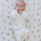 PETER RABBIT™ COTTON MUSLIN CRIB SHEETS: Girl SaranoniTAYLOR + MAX