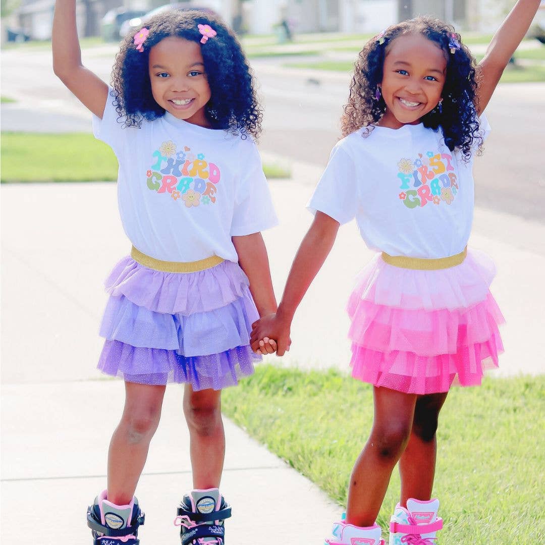 Pink Petal Tutu - Dress Up Skirt - Kids Tutu: 4 - 6Y - TAYLOR + MAXSweet Wink