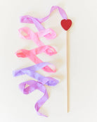 Pink & Purple Silk & Wood Streamer - Wand for Pretend Play - TAYLOR + MAXSarah’s Silks