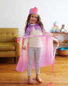 Pink & Purple Silk & Wood Streamer - Wand for Pretend Play - TAYLOR + MAXSarah’s Silks