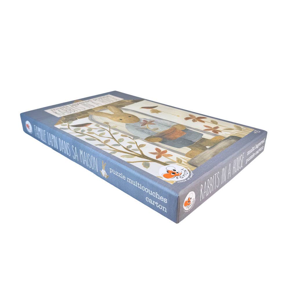 Rabbits Multi Layered Puzzle - TAYLOR + MAXEgmont