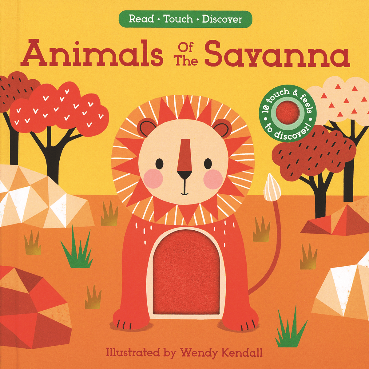 Read, Touch, Discover: Animals of the Savanna - TAYLOR + MAXEDC Publishing