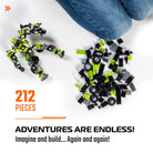 Robot Toy for Kid Builders (212 Pc) CliffSling - 3 in 1 Toys - TAYLOR + MAXJitteryGit