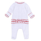 Scarlett Bows Scattered Ruffle Footie: 3 Months Magnolia BabyTAYLOR + MAX