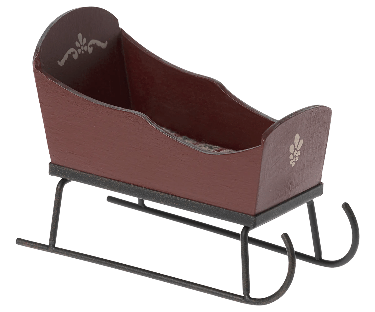 Sleigh, Mouse Red Doll AccessoriesMailegTAYLOR + MAX