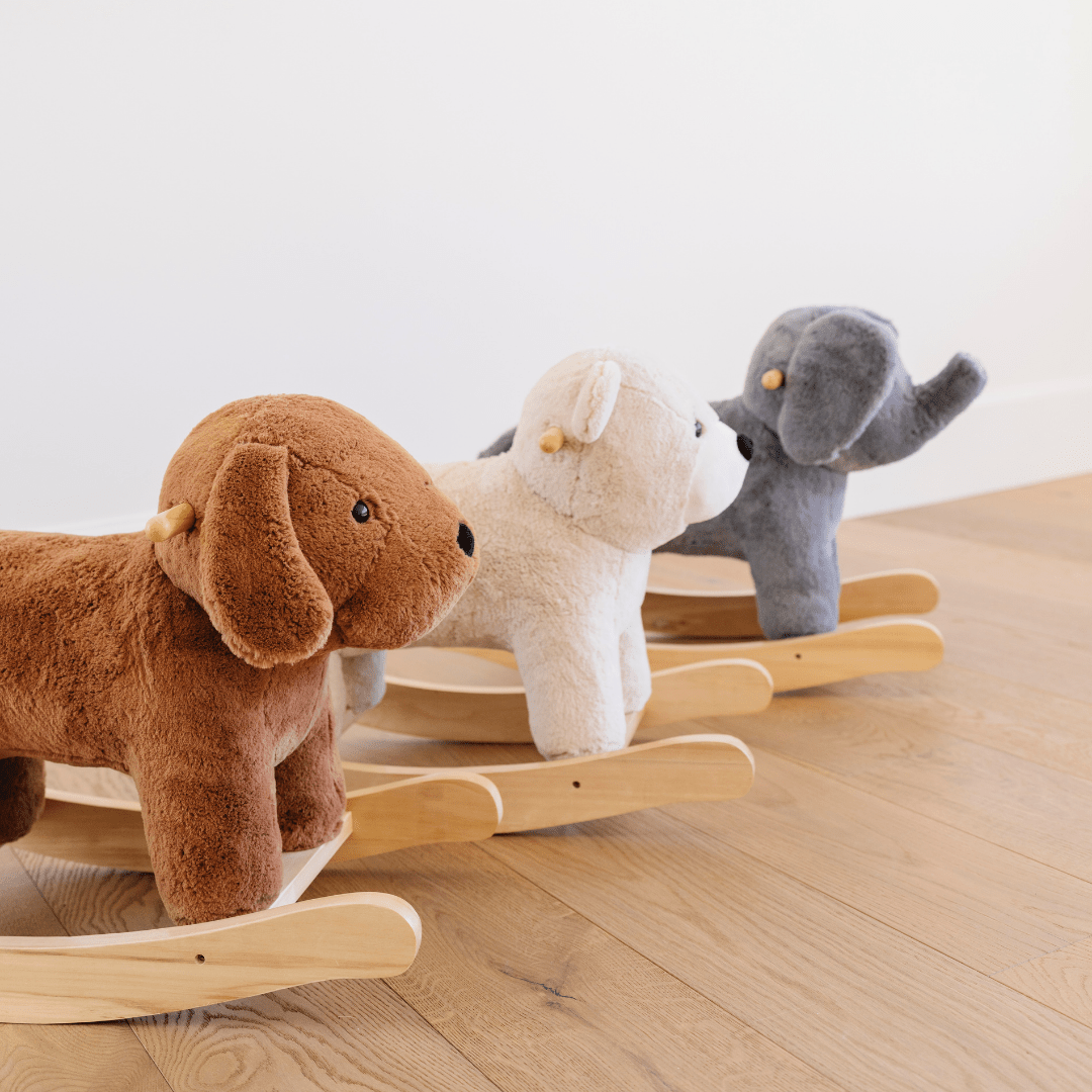 STUFFED ANIMAL ROCKERS: Bear SaranoniTAYLOR + MAX