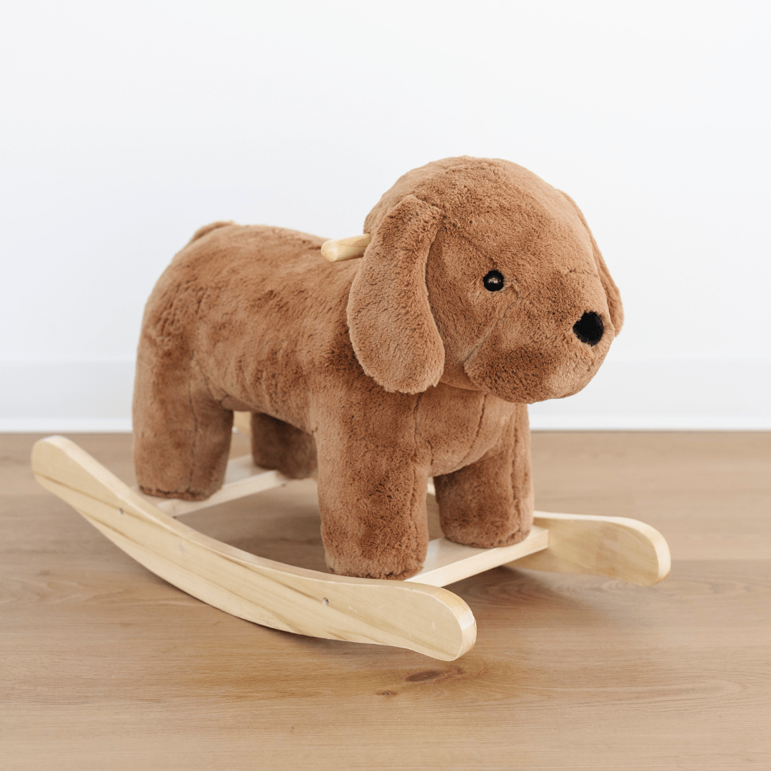 Stuffed Animal Rocker | Puppy Rocking & Riding ToysSaranoniTAYLOR + MAX