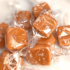 Vanilla Sea Salt Caramels: 3 oz - TAYLOR + MAXCobblestone Candies