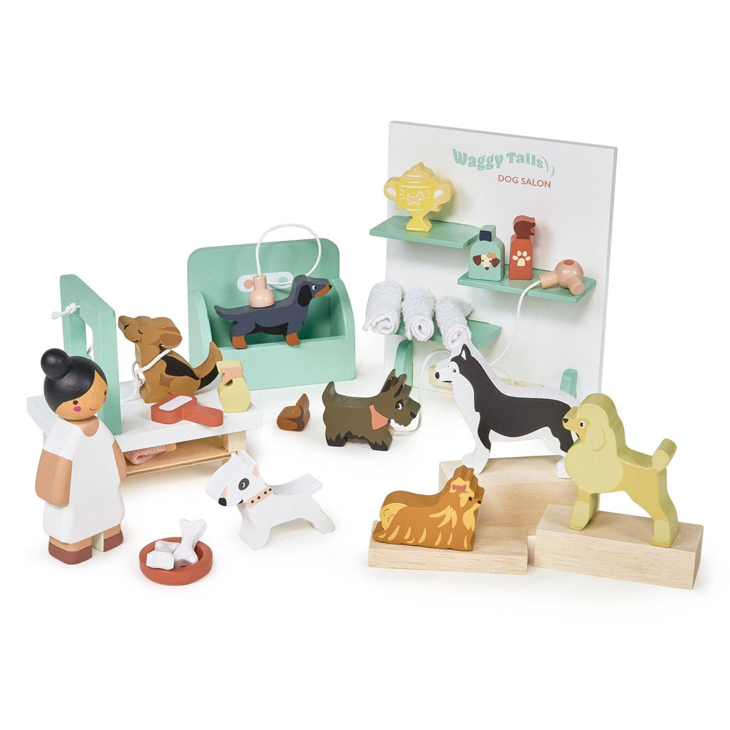 Waggy Tails Dog Salon Activity ToysTender Leaf ToysTAYLOR + MAX