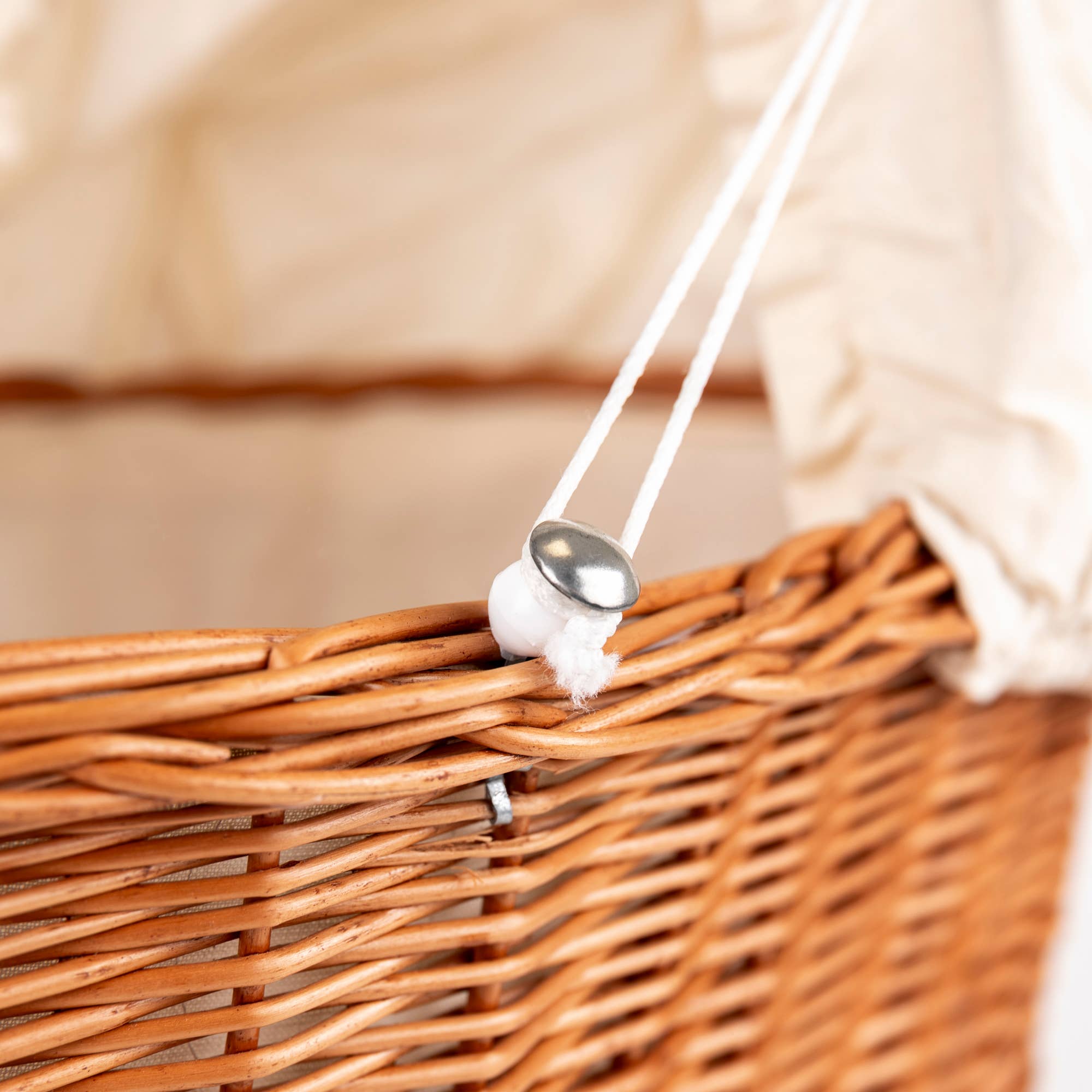 Wicker Pram Eggshell EgmontTAYLOR + MAX