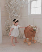 Wicker Pram Eggshell EgmontTAYLOR + MAX