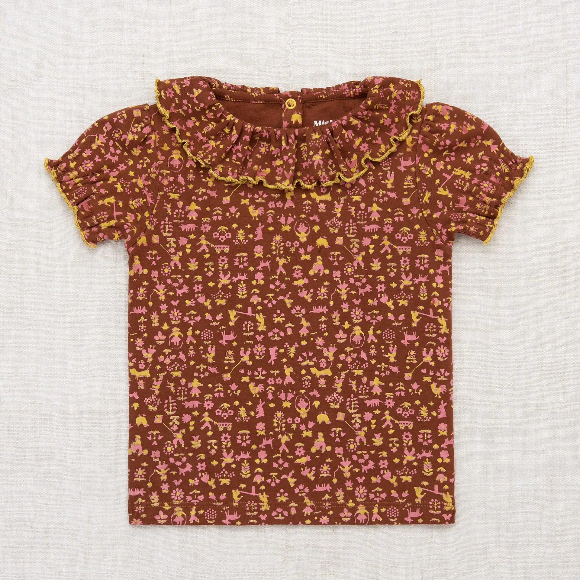 トップス misha&puff Balloon Sleeve Paloma Tee 4y LAST ONE【40%off】Misha&Puff(ミーシャアンドパフ）／Balloon