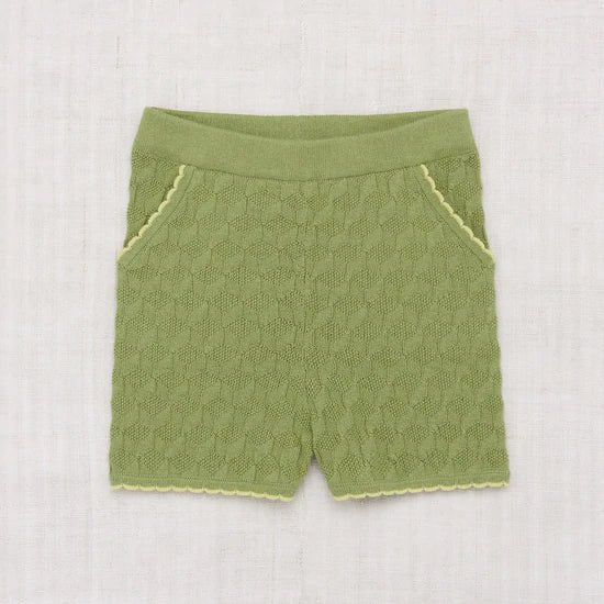 Block Stitch Scallop Shorts | Willow - TAYLOR + MAXMisha & Puff