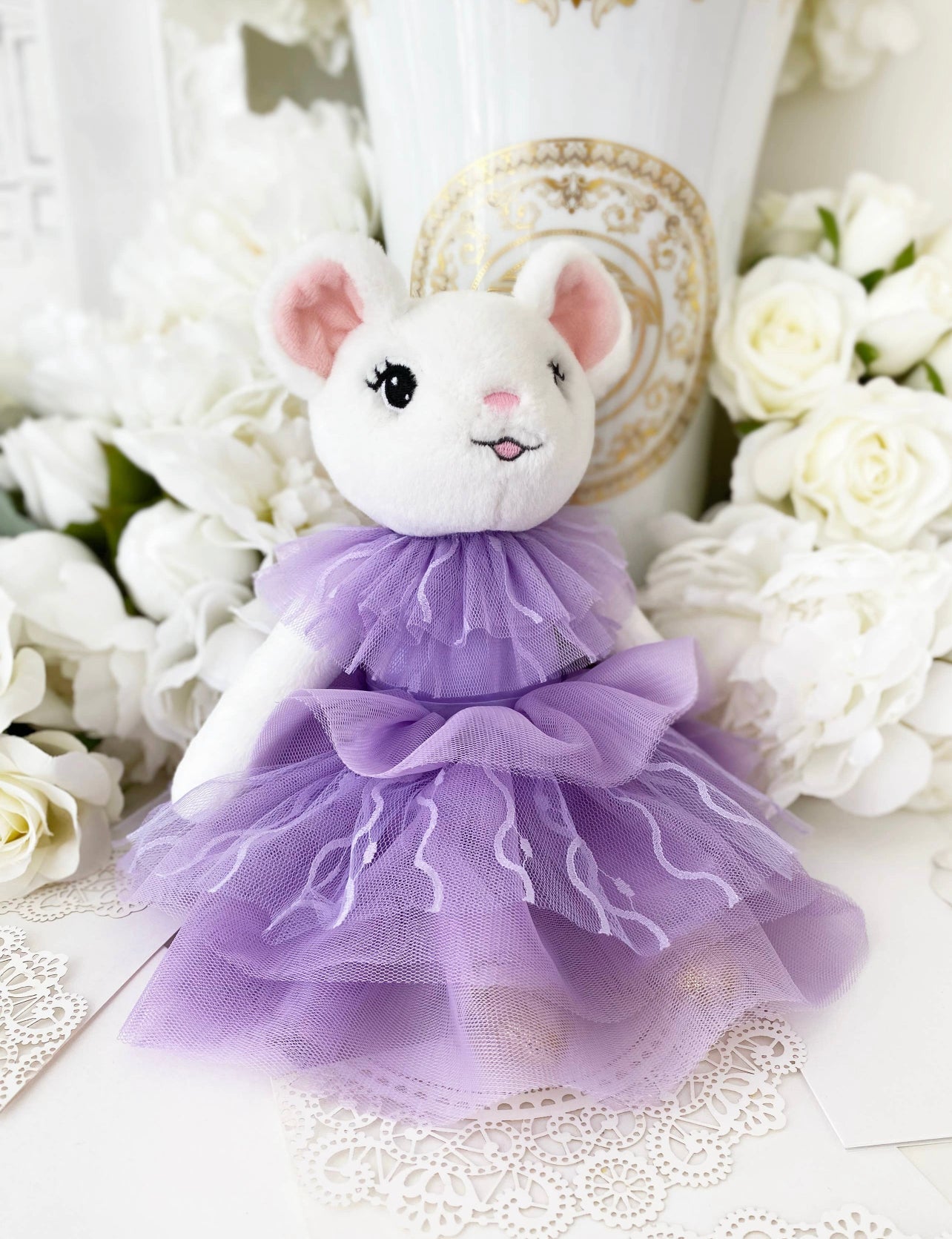 Claris The Chicest Mouse In Paris | Lilac Plush Toy – TAYLOR + MAX