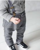 Fitz Harem Pants Charcoal | Grey - TAYLOR + MAXOne More In The Family
