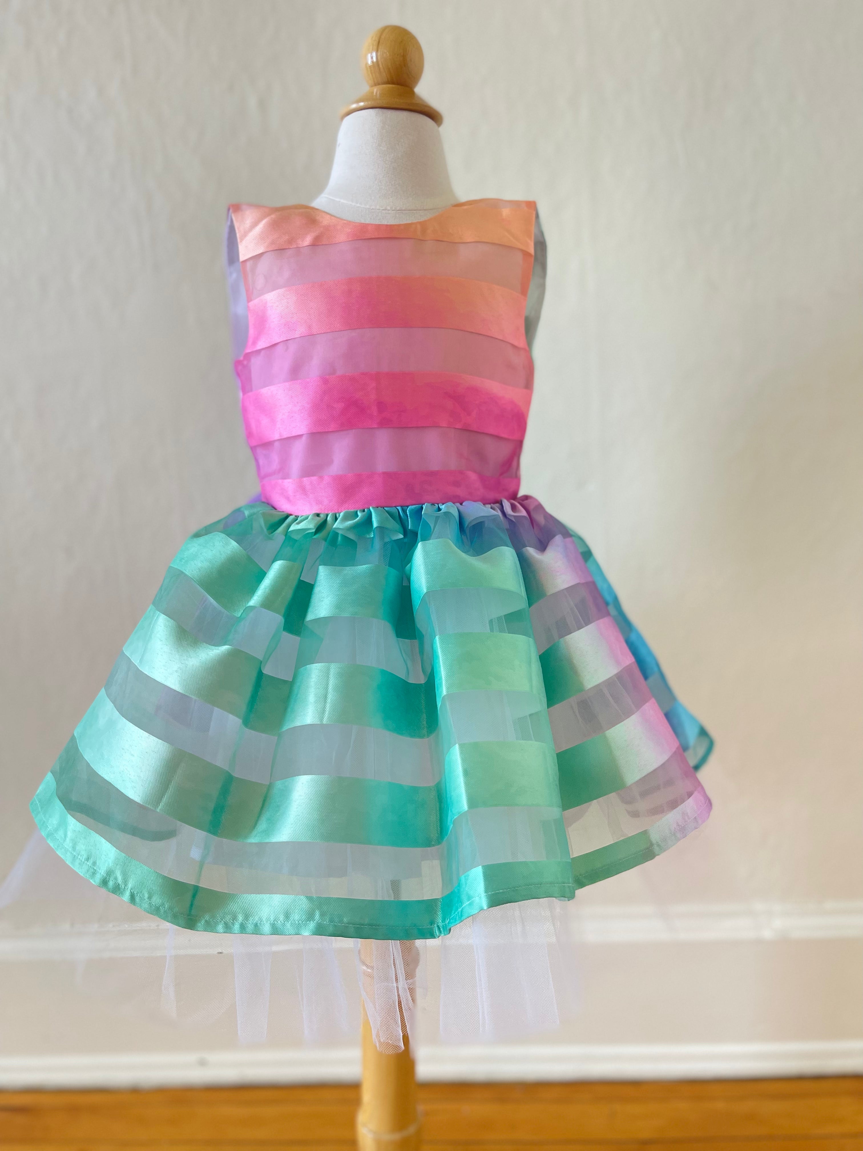 Halabaloo rainbow dress discount