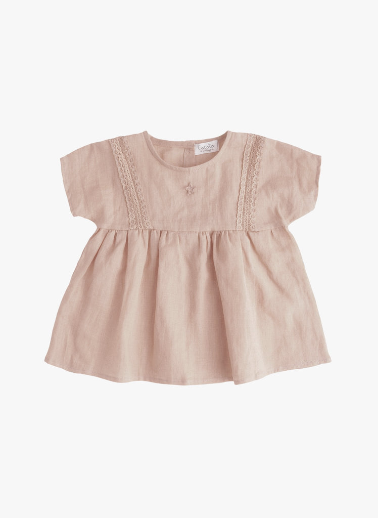 Lace Dress | Pink - TAYLOR + MAXTocoto Vintage
