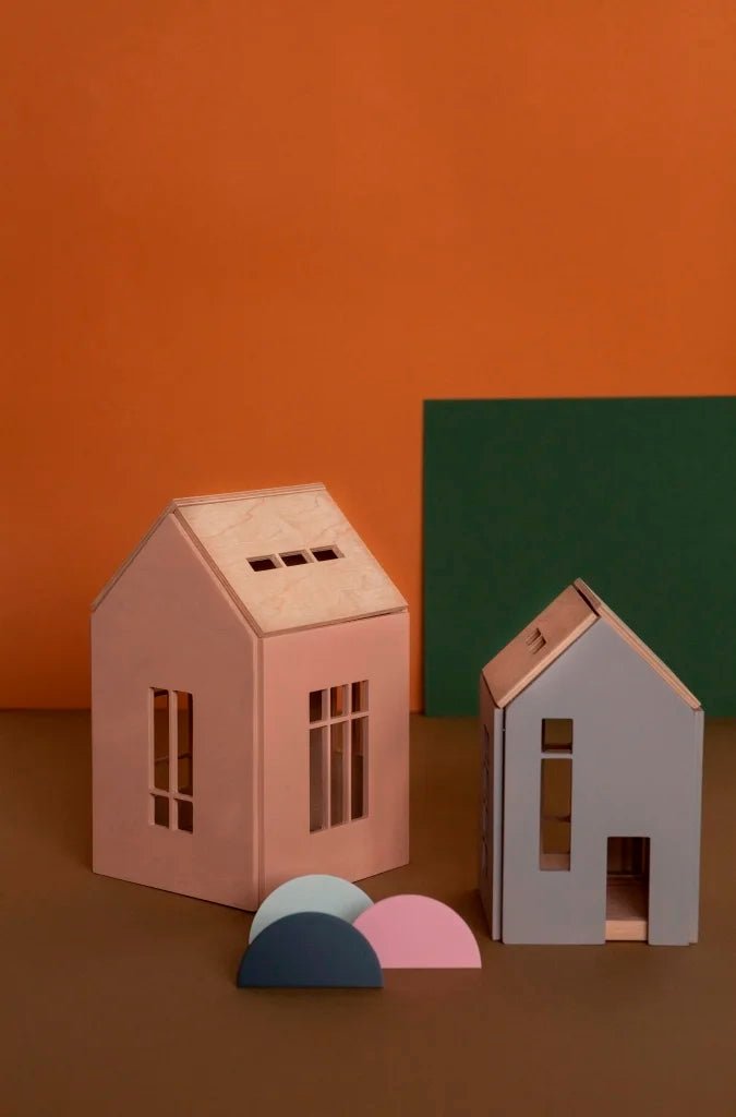 Magnetic Dollhouse | Pink - Large - TAYLOR + MAXBabai