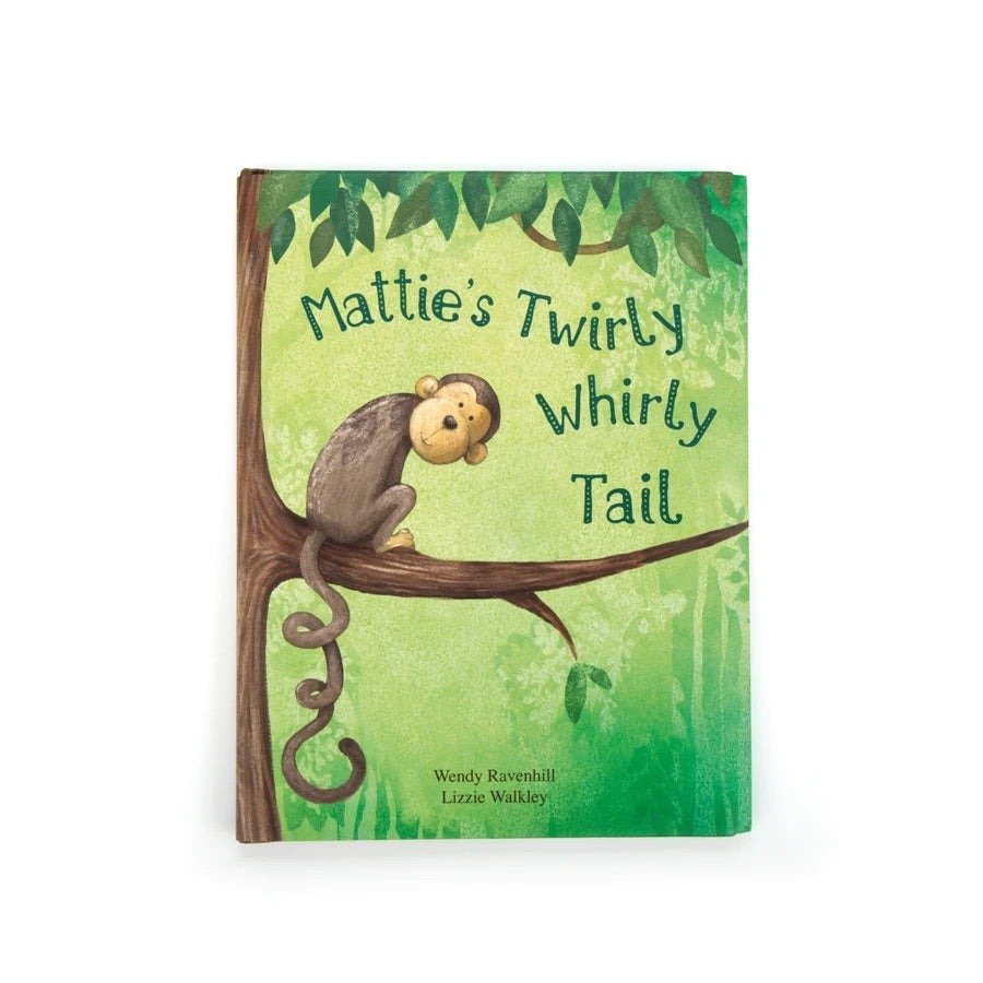 Mattie's Twirly Whirly Tail Book - TAYLOR + MAXJellycat