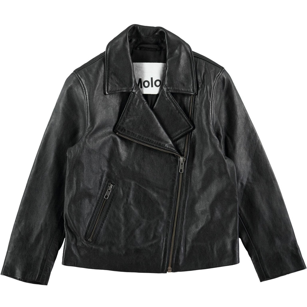 Molo Hazel Leather Jacket - TAYLOR + MAXMOLO