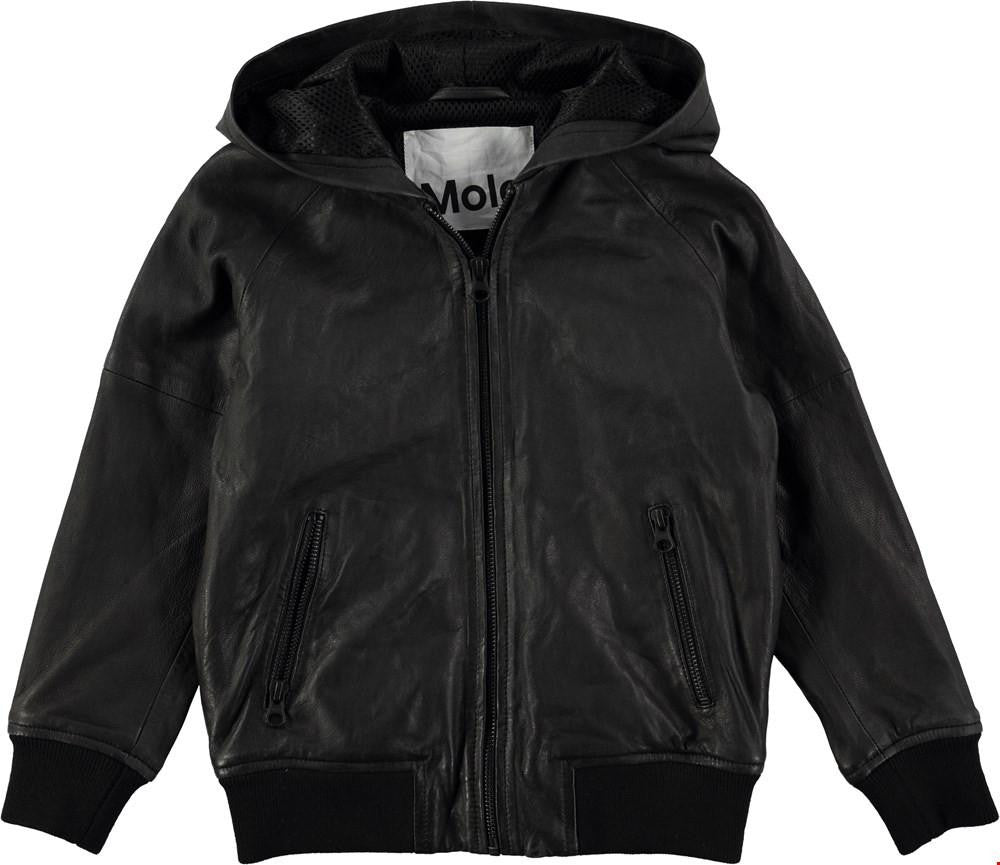 Molo Hector Leather Jacket - TAYLOR + MAXMOLO