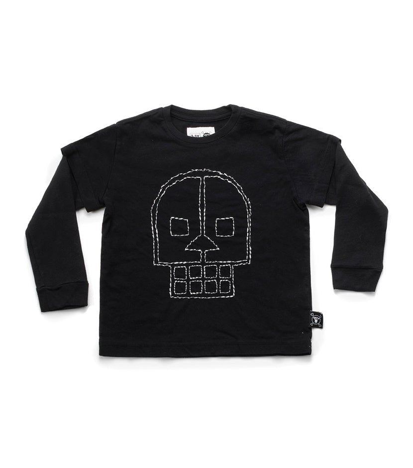 NUNUNU Embroidered Skull T-Shirt | Shirt - TAYLOR + MAXNUNUNU