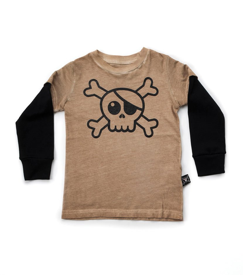 NUNUNU Skull T-Shirt | Sand Storm - TAYLOR + MAXNUNUNU